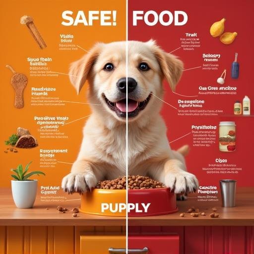 Safe and Unsafe Foods for Dogs